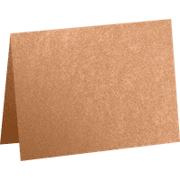 Luxpaper Mini presavijene kartice za bilješke, 105 lb bakra metalik, 9 16, pakiranje