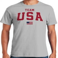 Grafička američka patriotska ekipa u SAD-u Olimpijske igre Muška grafička majica
