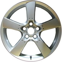 Obnovljeni OEM kotač od aluminijske legure, hipersilver, odgovara 2004- Mazda RX8
