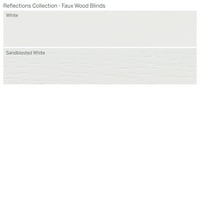 Zbirka prilagođenih refleksija, 2 Bežični bledani sjenila, bijela, 1 8 Širina 72 Duljina