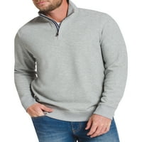 Pogon muški dugi rukavi Čvrsti sloj četvrtine džemper za vrat