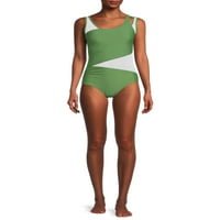Katarine Malandrino ženska asimetrična mreža jednodijelna kupaća kostima