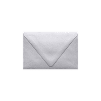 Luktar Koverte pozivnice za konture, 1 4, lb. srebrni metalik, pakiranje