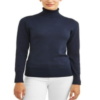 Ženski džemper od dolčevite s visokim vratom