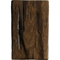 Ekena Millwork 6 H 6 D 72 W Riverwood Fau Wood Kamin Mantel Kit W Alamo Corbels, Premium Aged