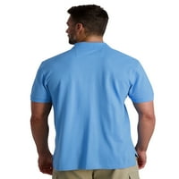 Chaps muški klasični fit svakodnevni čvrsti pique polo majica, veličine xs-4xb