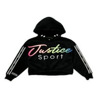 Justice Girls J-Sport Cinch Hem Active Hoodie, veličina XS-XXL
