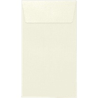 Lukser koverte od kovanica, 1 2, prirodno posteljinu, 50 pakiranja
