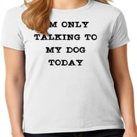 Grafička Amerika Cool Animal Dog citira kolekciju ženskih majica žena