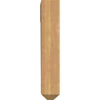Ekena Millwork 1 2 W 18 D 30 H Tradicionalni zanatlije glatki nosač, zapadni crveni cedar