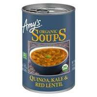 Amy's Kitchen Organic Quinoa, Kale & Crvena juha od leće - 14,4oz
