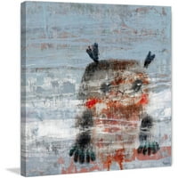 Owl Storm slikati tisak na zamotanom platnu