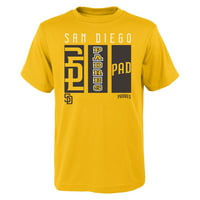 Majica logotipa za mlade Gold San Diego Padres