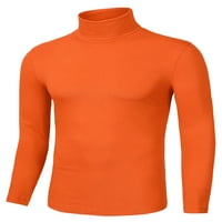 Jedinstveni prijedlozi Muški lagani pulover s dugim rukavima i majica s dolčevitom s visokim vratom