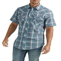 WRANGLER® muški i veliki muški redovni fit kratki rukavi zapadne košulje, veličine S-5xl