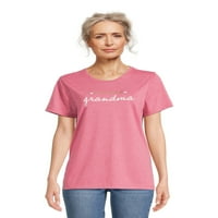 Ženska jesenska majica s grafičkim printom, sezonska majica s kratkim rukavima, veličine od 3 inča