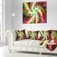 Dizajn Exotic Multi Color Flower Petal Dance - Cvjetni jastuk za bacanje - 16x16