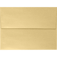 Lukper Omotnice za pozivnice Peel & Press, 1 2, 80 lb. Plavokosa zlatna metalik, pakiranje