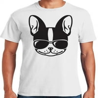 Grafička Amerika Cool Animal Dog suočena je s ilustracijama muške zbirke grafičke majice