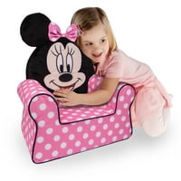 Marshmallow namještaj pjena za djecu s visokim leđima, Minnie Mouse