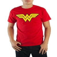 Stripovi Wonder Woman Shield muške i velike muške grafičke majice