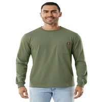 Wrangler radna odjeća muške džepne košulje dugih rukava, veličina mala do 3xl