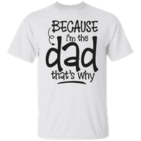 Dan oca grafičke Amerike jer sam majica muške majice