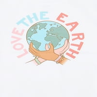 Grafičke majice za djevojke Zemlje, 2-pak, veličine 4-18