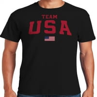 Grafička američka patriotska ekipa u SAD-u Olimpijske igre Muška grafička majica