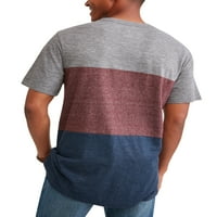 Muška majica s tri džepa na ploči, veličine do 5 inča