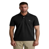 Muška polo majica za golf u jednobojnoj mrežici, u veličinama od 3 inča