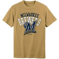 Milwaukee Brewers Boys 4- Tim za alternativne boje kratkih rukava