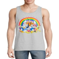 Mickey Mouse Men's & Big Men's Disney Pride Rainbow Gleveness Tank Top, 2-pack