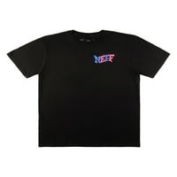 Majica kratkih rukava Neff Men 's & Big Men' s Go Nowhere crne boje, veličina S-2XL
