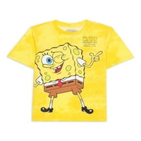 SpongeBob Squarepants Boys Party Time Grafička majica, 2-pak, veličine 4-18