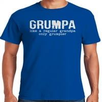 Graphic America Grumpa, poput redovnog djeda, samo muške majice za muške majice