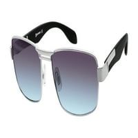 Southpole muški 5022SP zgodni UV zaštitni metalni pravokutni sunčani naočale. Cool pokloni za muškarce