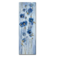 Zaštitni znak likovne umjetnosti 'Seaside Flowers II' platno umjetnost Silvia Vassileva