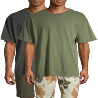 Nema granica muške predimenzionirane majice, 2-pack