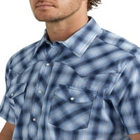 WRANGLER® muški i veliki muški redovni fit kratki rukavi zapadne košulje, veličine S-5xl