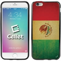 Cellet TPU ProGuard Slučaj s vintage zastava Meksika za iPhone & 6s