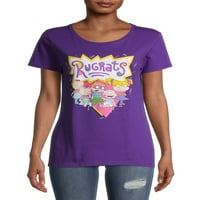 Nickelodeon ženske grafičke majice s kratkim rukavima