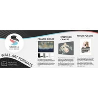 Stupell Industries Dog 3-D filmski noćni kauč za užinu kokice fotografija crna uokvirena umjetnička print zidna