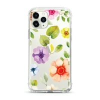 Essentials iPhone Pro ma futrola za telefon, anemone cvijeće duga