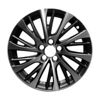 Obnovljeni OEM kotač od aluminijske legure, obrađeni i srednji ugljen, odgovara - Lexus ES300H