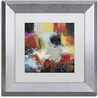 Zaštitni znak likovna umjetnost Spectrum Canvas Art by Masters Fine Art, White Matte, Silver Frame