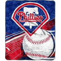 Philadelphia Phillies MLB Big Stick Sherpa Fleece pliša