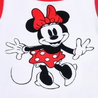 Minnie Mouse Toddler and Baby Girls 'pamučna pidžama, 4-komad, veličine 9m-5T