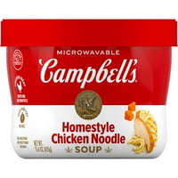 Campbell's Home stil pileća rezanci juha, 15. zdjelu s mikrovalnim zdjelicama