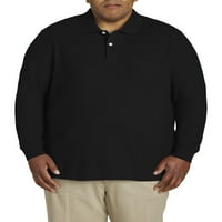 Canyon Ridge muški džep s dugim rukavima pique polo majica